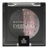Maybelline EyeStudio Cosmos Baked Duo Eyeshadow - 80 Cosmos Black