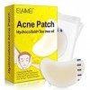 Patchs anti-acné hydrocolloïdes, housse de contrôle de lacné, patch de bouton de taille extra large pour couvrir les grandes ...