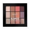 NYX Professional Makeup Palette de Fards à Paupières - Ultimate Multi-Finis - Sugar High