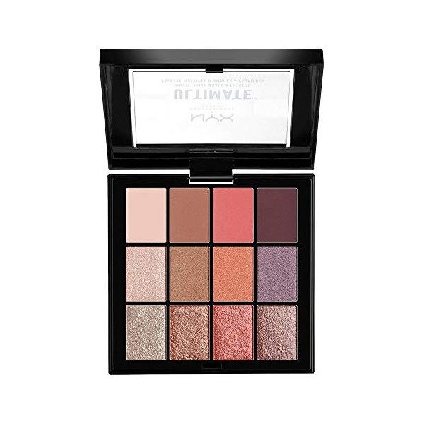 NYX Professional Makeup Palette de Fards à Paupières - Ultimate Multi-Finis - Sugar High