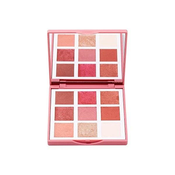 3INA MAKEUP - Vegan - The Cherry Eyeshadow Palette - Multicolore - Palette Ombre Paupières 9 Teintes - Longue Tenue - Pigment