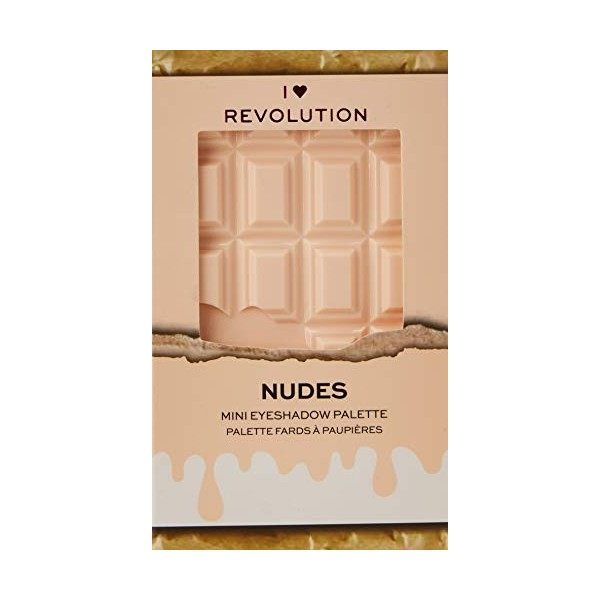 I Heart Revolution Mini Chocolate Shadow Palette Nudes 10,2 g