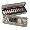 W7 Mighty mattes Naturel Nudes Eye Palette de Couleurs, 15.6 G, 12 pièces