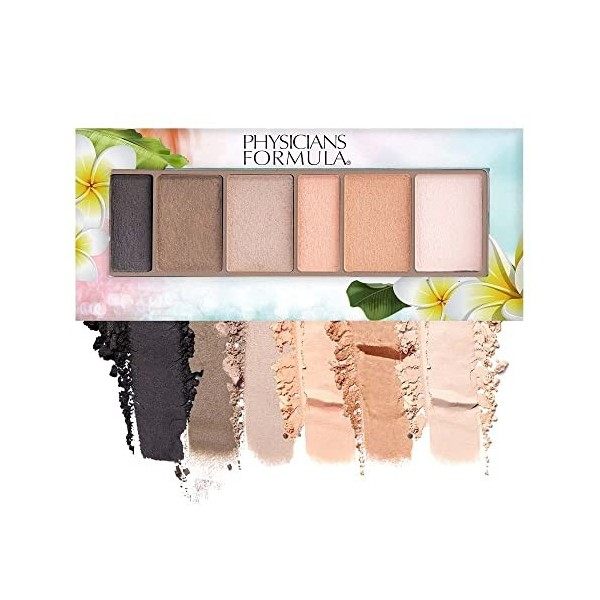 Physicians Formula, Fard à Paupières au Beurre de Monoï, Palette de Fard à Paupières Nude au Fini Mat, au Beurre de Monoï, au