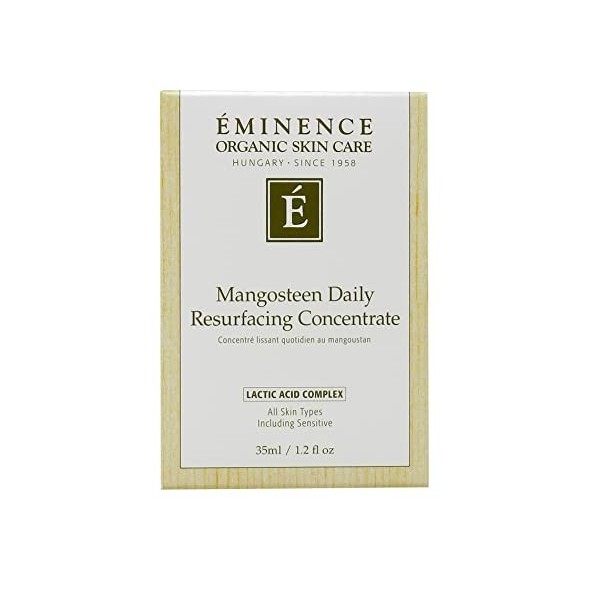 Eminence Mangosteen Daily Resurfacing Concentrate For Unisex 1.2 oz Treatment Crème Jour et Nuit