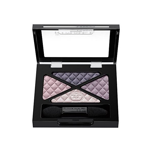 Rimmel London Glam Eyes Quad Ombre à Paupières 003 Smokey Purple 4,2 g