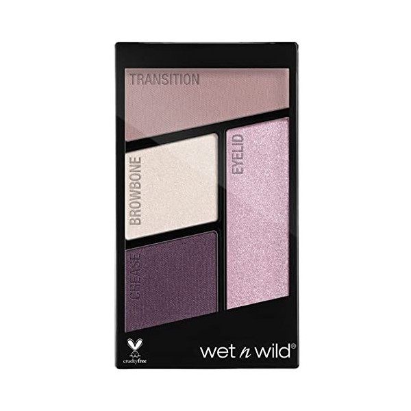 wet n wild E344B Color Icon Eyeshadow Quads Palette de 4 Teintes dOmbres à Paupières