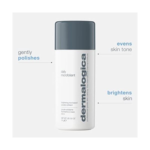 Dermalogica Greyline Daily Microfoliant Plus Propre, 74 g Crème Jour et Nuit