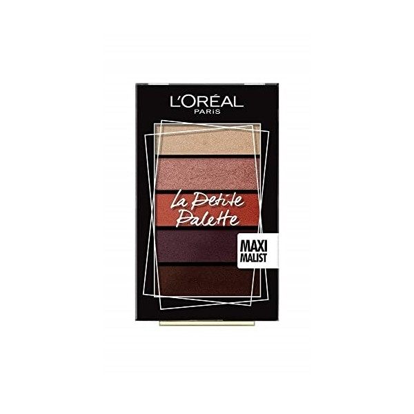 LOREAL PARIS La Petite Palette 5 Ombres à Paupières 05 Feminist 1 Unité