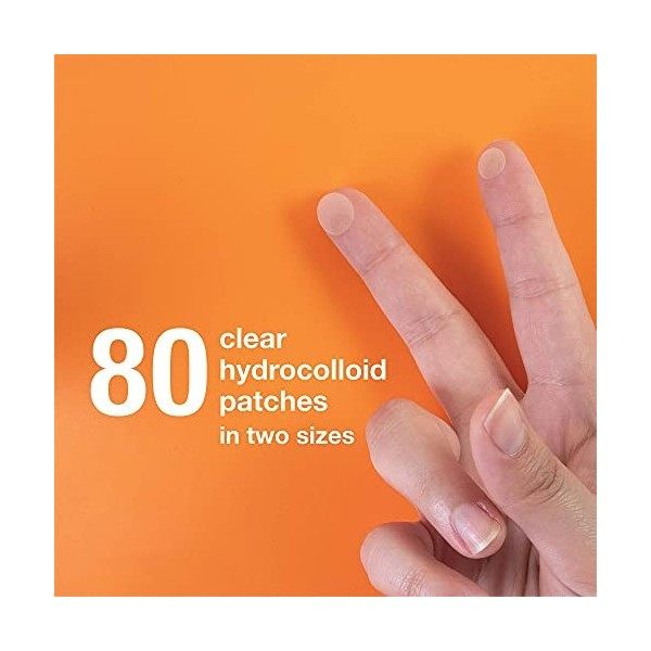 PanOxyl – Lot de 80 patchs PM anti-bouton de nuit, technologie avancée de guérison hydrocolloïde, sans parfum Crème Jour et Nuit