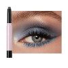 Fards à Paupières Creme Avec pinceau, Greatlizard 6 Couleurs Pailleté Fard à PaupièRes BâTons, Waterproof Glitter Eyeshadow S