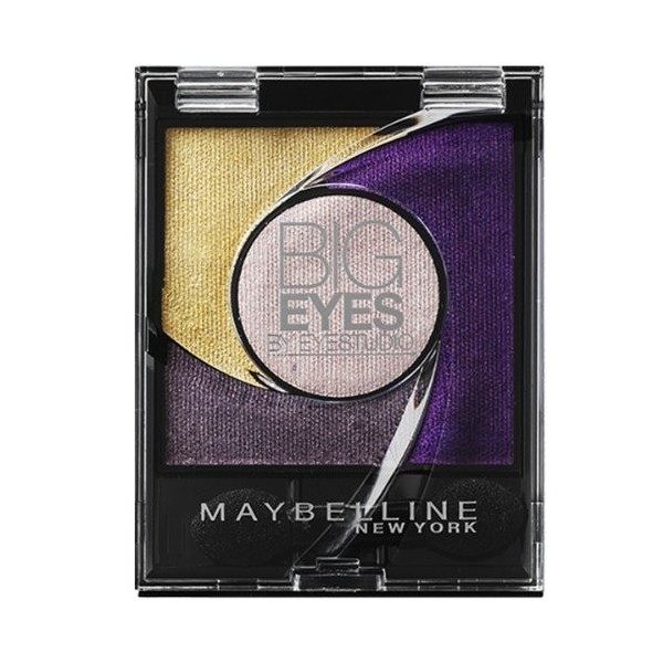 Maybelline Big Eyes Light Catching Quad Eyeshadow Palette-05 Luminous Purple