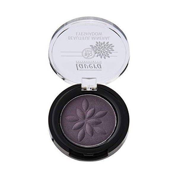 lavera Fard à paupières Beautiful Mineral Eyeshadow -Mattn Violet 33- Texture merveilleusement douce ∙ Vegan ✔ Cosmétiques n