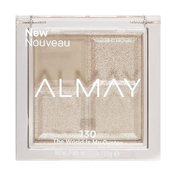 Almay Shadow Squad Pressed Powder Eyeshadow, 130 The World Is My Oyster