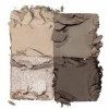 romand Mieux que les yeux 6 couleurs | Palette de fards à paupières Basics Texture veloutée Maquillage longue durée Galaxy Pe