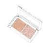 Peripera Duo Pocket Glitter Shadow 02 - Longue durée Anti-taches - Coquillages Crumble - 2 couleurs