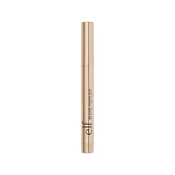 e.l.f. Cosmetics No Budge Shadow Stick, Creamy & Long-Lasting, Metallic Finish, Perfect Pearl, 0.056 Oz 1.6g , 0.056 ounces