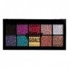 NYX PROFESSIONAL MAKEUP Glitter Goals Cream Pro Palette Fards à Paupières K3461200 Multicolore