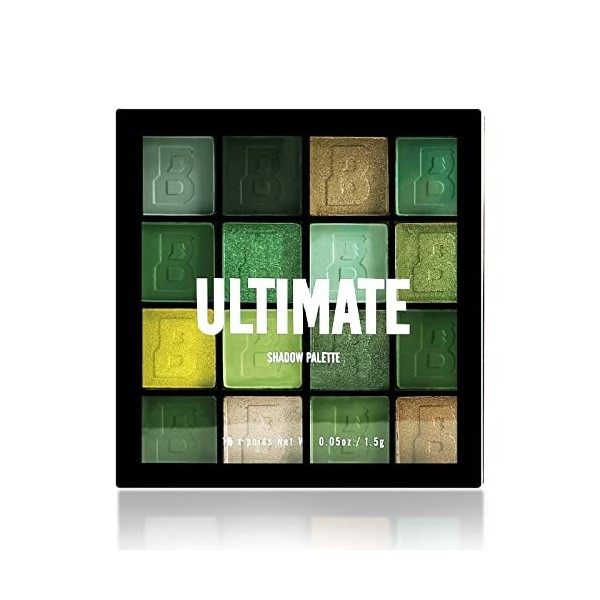 Boobeen Colorful Eyeshadow Palette Makeup-16 Colors, Matte and Glitter Eyeshadow, Bright Eyeshadow palettes, Blendable, Easy 