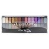 Ombre à Paupières, Palette Maquillage 12 Couleurs Foncées Bleus & Gris, 12 Gr