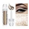 GL-Turelifes Liquid Glitter Eyeliner Shiny Diamond Eyeliner Pen Shimmer Eye Shadow Pigments métalliques imperméables de longu