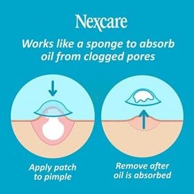 Nexcare Adhésif anti-acné, technologie hydrocolloïde