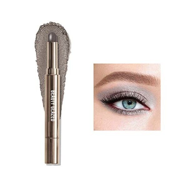 Bâton de fard à paupières chatoyant, crayon de fard à paupières crème métallisé Crayon éclaircissant pour les yeux maquillage