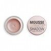 Makeup Revolution Mousse Shadow Light Gold, Colore Cremoso per Guance e Occhi, Formula Montata e Leggera, Da Crema a Polvere,