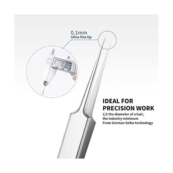 Lot de 9 tire-comédons avec étui de protection et boîte de transport Crème Jour et Nuit