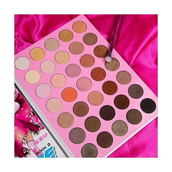 Rude Cosmetics Manga Anime 35 Eyeshadow Palette Book 2 For Women 1.34 oz Eye Shadow