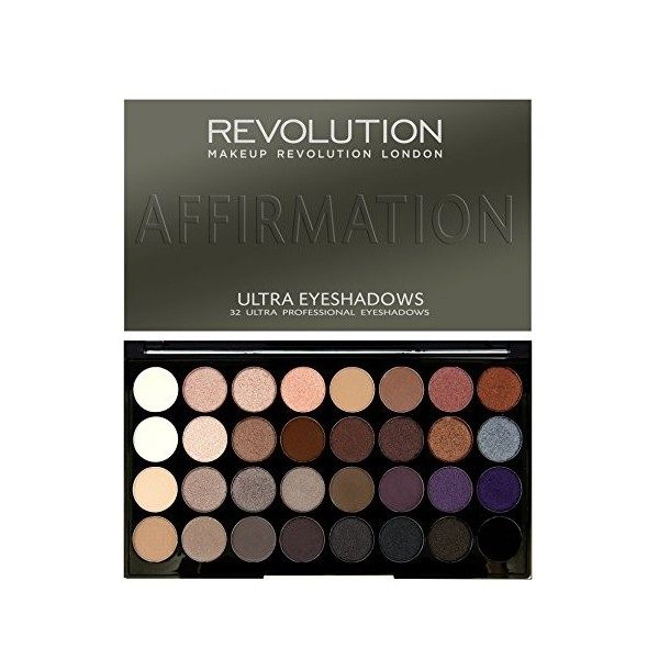 Makeup Revolution - Palette 32 Ombres à Paupières - Ultra Eyeshadows - Affirmation