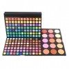 JasCherry 183 Couleurs Palette de Maquillage Cosmétique Waterproof Set Kit - Y compris fard à Paupières et Fard à joues et Gâ