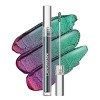 Peacock Blue Turns Green Chameleon Liquid Eyeshadow Tri-color Diamond Sparkling Liquid Eyeshadow Pack unique PEACOCK 