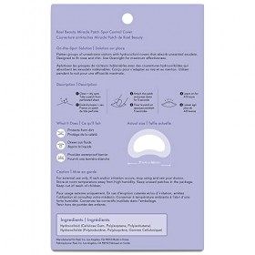 Rael Acne Pimple Healing Patch - Large Spot Control Cover, Long Size, Hydrocolloid Strip for Breakouts, Extra Coverage Acne P...