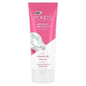 PONDS Bright Beauty Nettoyant visage anti-taches avec vitamines, élimine les cellules mortes de la peau et les taches sombre