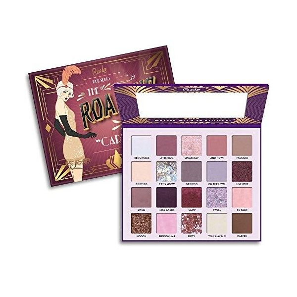 RUDE The Roaring 20s Eyeshadow Palette - Carefree