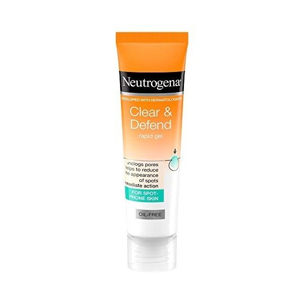 Neutrogena - Clear & Defend Rapid Gel - Gel transparent nettoyant pour la peau 15 ml Crème Jour et Nuit