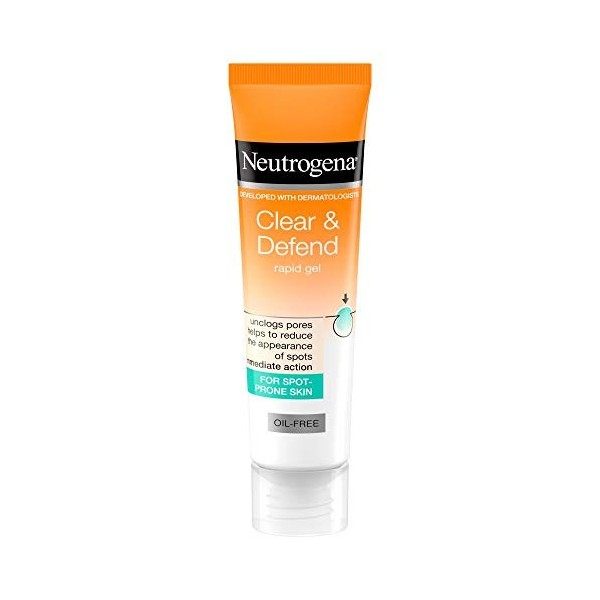 Neutrogena - Clear & Defend Rapid Gel - Gel transparent nettoyant pour la peau 15 ml