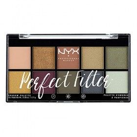 NYX Professional Makeup Palette de Fards à Paupières - Perfect Filter - Olive You
