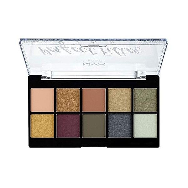 NYX Professional Makeup Palette de Fards à Paupières - Perfect Filter - Olive You