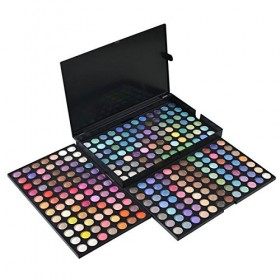Palettes pour ombres des yeux NetsPower, 252&nbsp;Couleurs Maquillage Yeux Palette Yeux Ombre Kit A Maquillage Professional Boîte