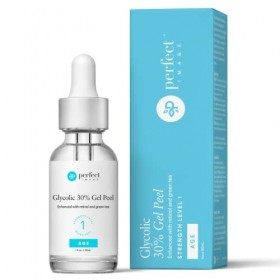 Perfect Image Zeste De Gel DAcide Glycolique 30% - Amélioré Avec Extrait De Thé Vert Et Rétinol Zeste De Peau Professionnel