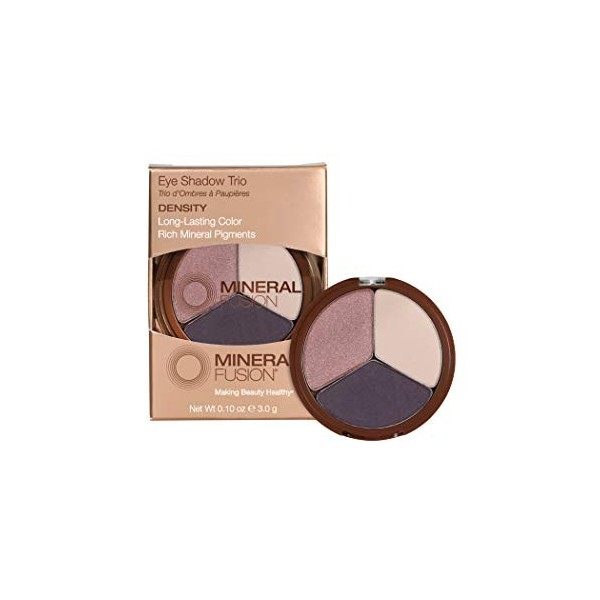 Mineral Fusion, Eye Shadow Trio, Density, 0.10 oz 3 g by Mineral Fusion