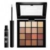 NYX PROFESSIONAL MAKEUP Compatible - Shadow & Liner Kit - Giftset