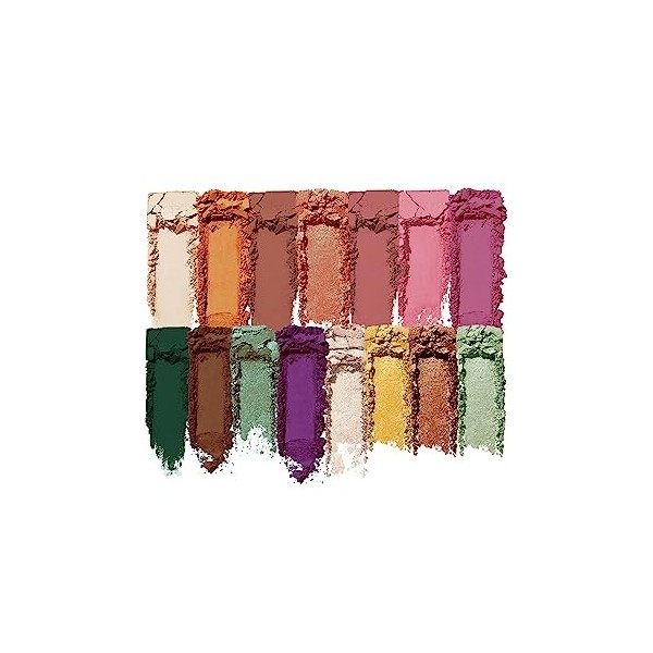 Milani Gilded Terra Eyeshadow Palette - Eye Shadow Palettes For Intense Color Pop, 15 Hyper-Pigmented Eye Shadows