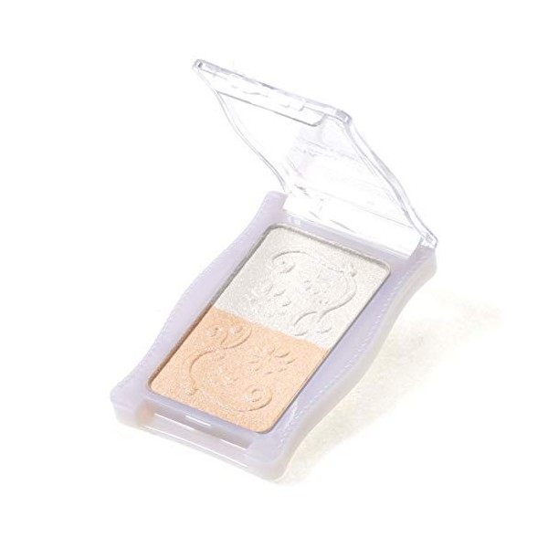 IDA Laboratories CANMAKE | Powder Eye Shadow | Glow Twin Color 01 White Beige japan import 