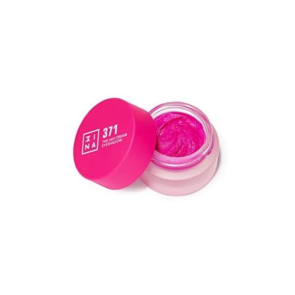 3INA MAKEUP - Vegan - The 24H Cream Eyeshadow 503 - Rose - 24H Longue Tenue & Waterproof Formule à Séchage Rapide - Texture c