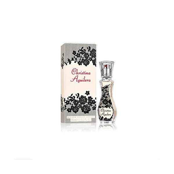 Christina Aguilera Signature, Eau de Parfum pour Femme 15 ml Vaporisateur, Senteur Florale et Orientale, Parfum de Luxe