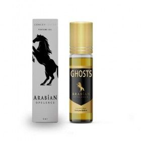 FR140 GHOSTS Huile de parfum pour femme Flacon roll-on 6 ml Arabian Opulence Rose Poudrée/Vanille/Floral/Balsamique