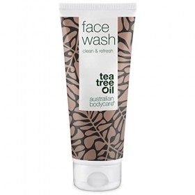 Nettoyant pour le Visage Australian Bodycare Face Wash 100ml | Avec de lHuile dArbre à Thé pour les Taches, les Boutons e